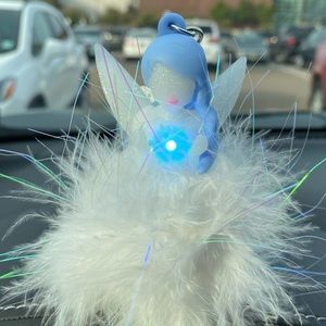 RARE Snow Fairy Light Up Sanitizer Holder